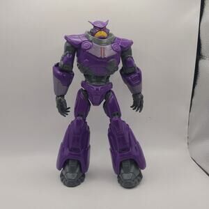 Disney Pixar Lightyear Zurg Action Figure Movable Joints Purple Ages 4+ NIB